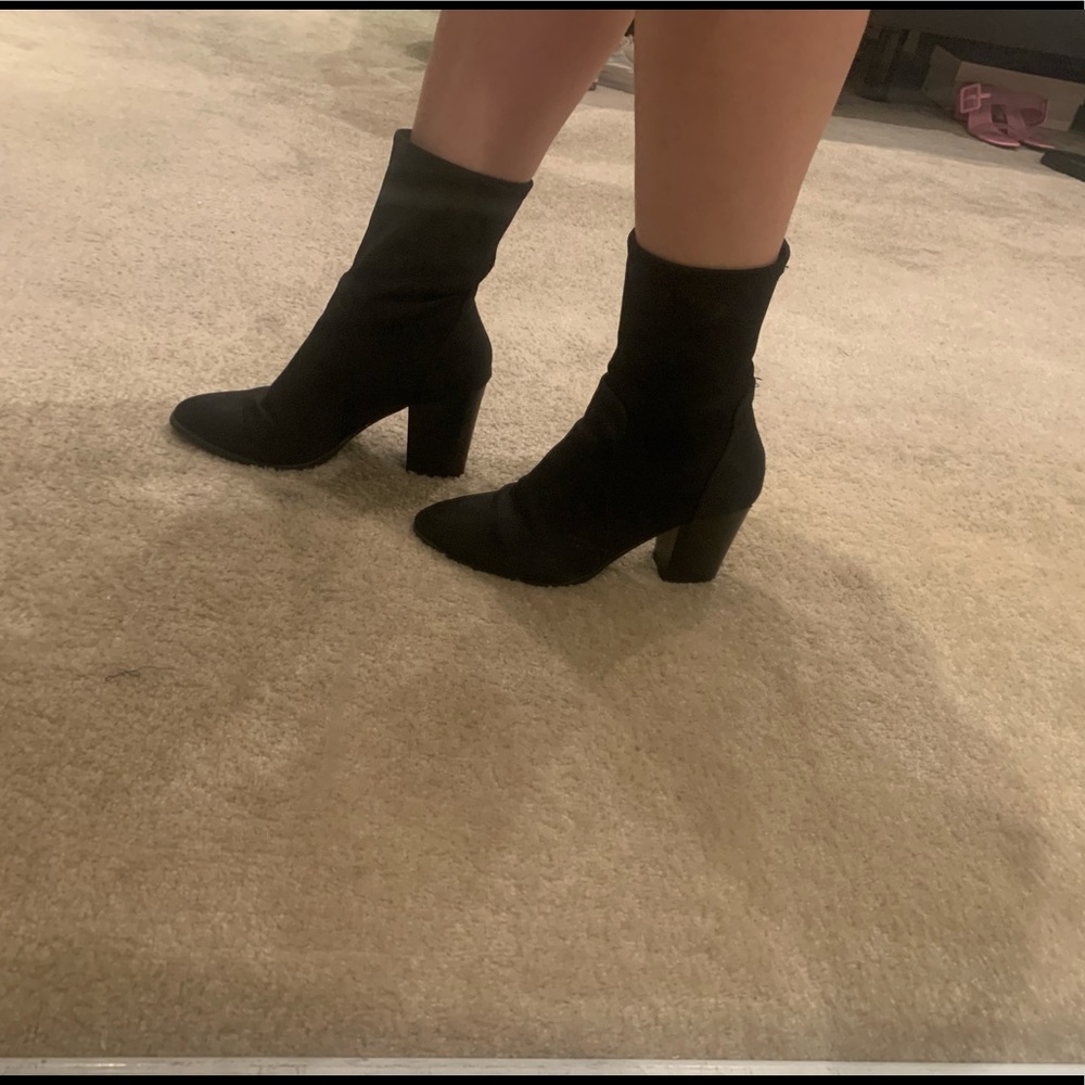 Forever 21 black boots, size 7